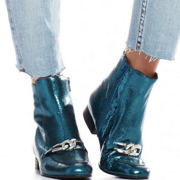 Restocked🌟FREE PEOPLE New $198 Leather Ankle Boot - Picture 6 of 8